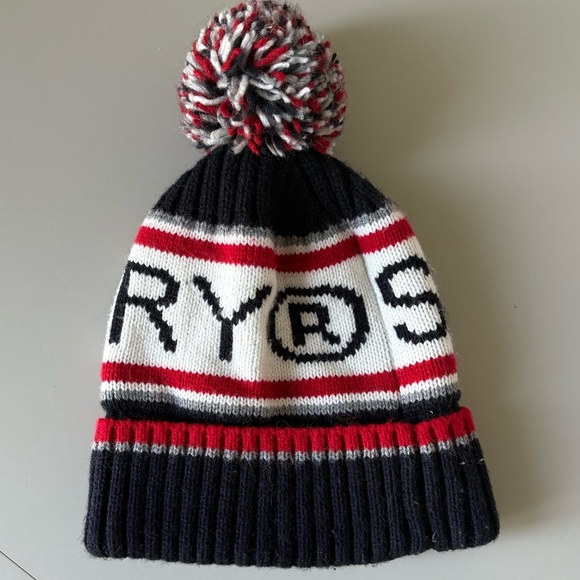 Superdry Men's Wrap Logo Ribbed Cuff Pom Beanie - Picture 2 of 5